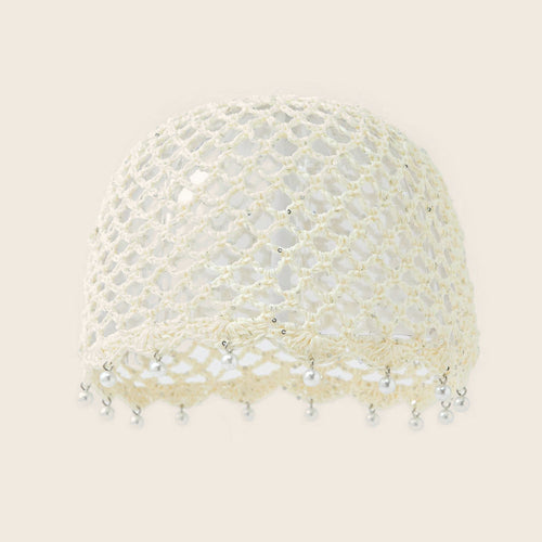 Bonnet Crochet Perles