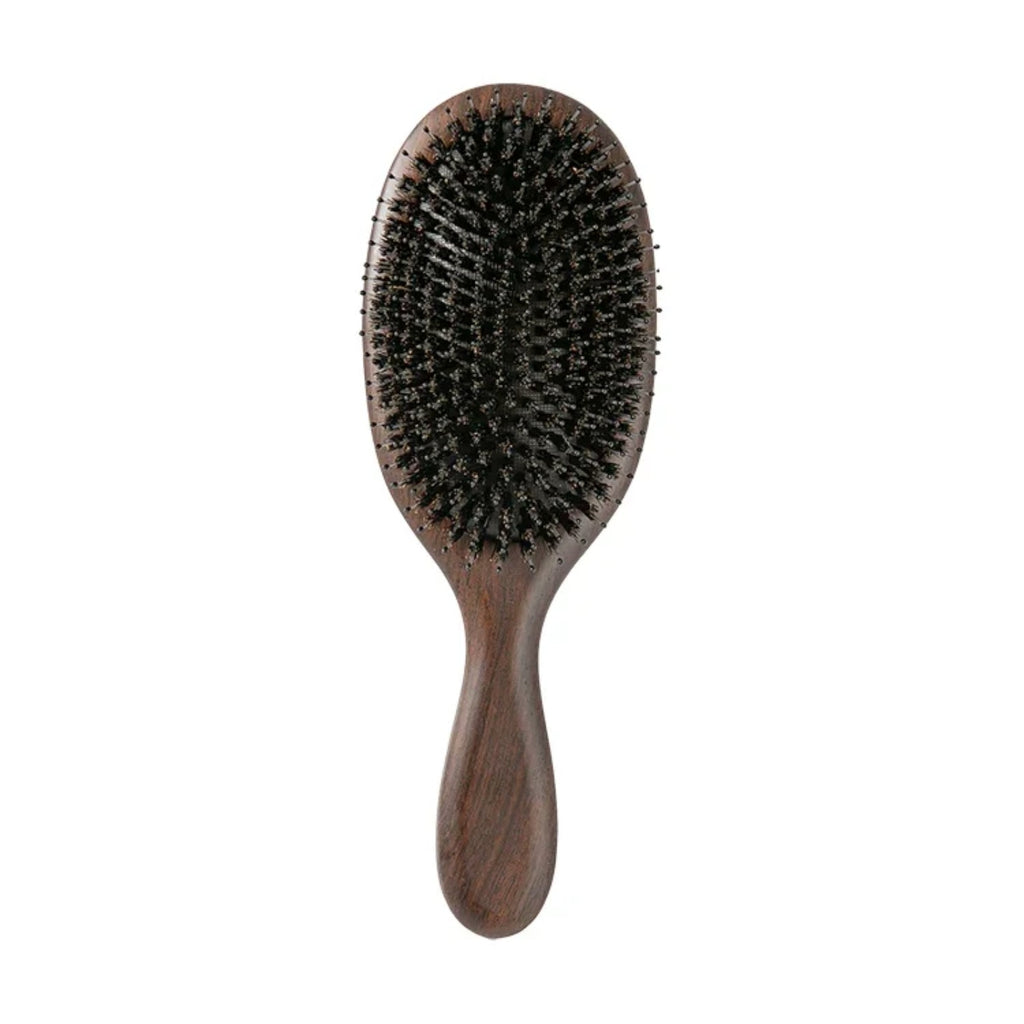 Brosse Poils de Sanglier en Bois