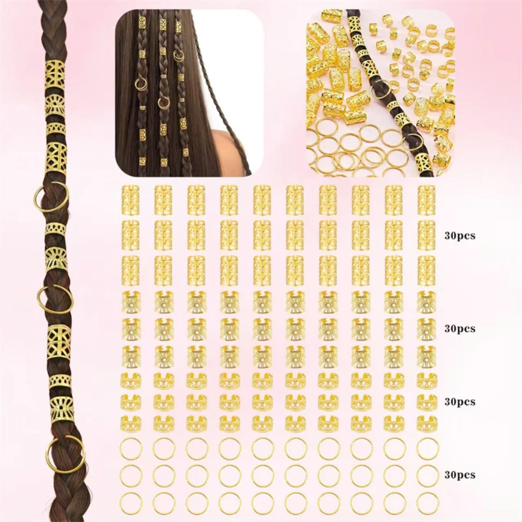 Coffret Bijoux de Tresses Dorés