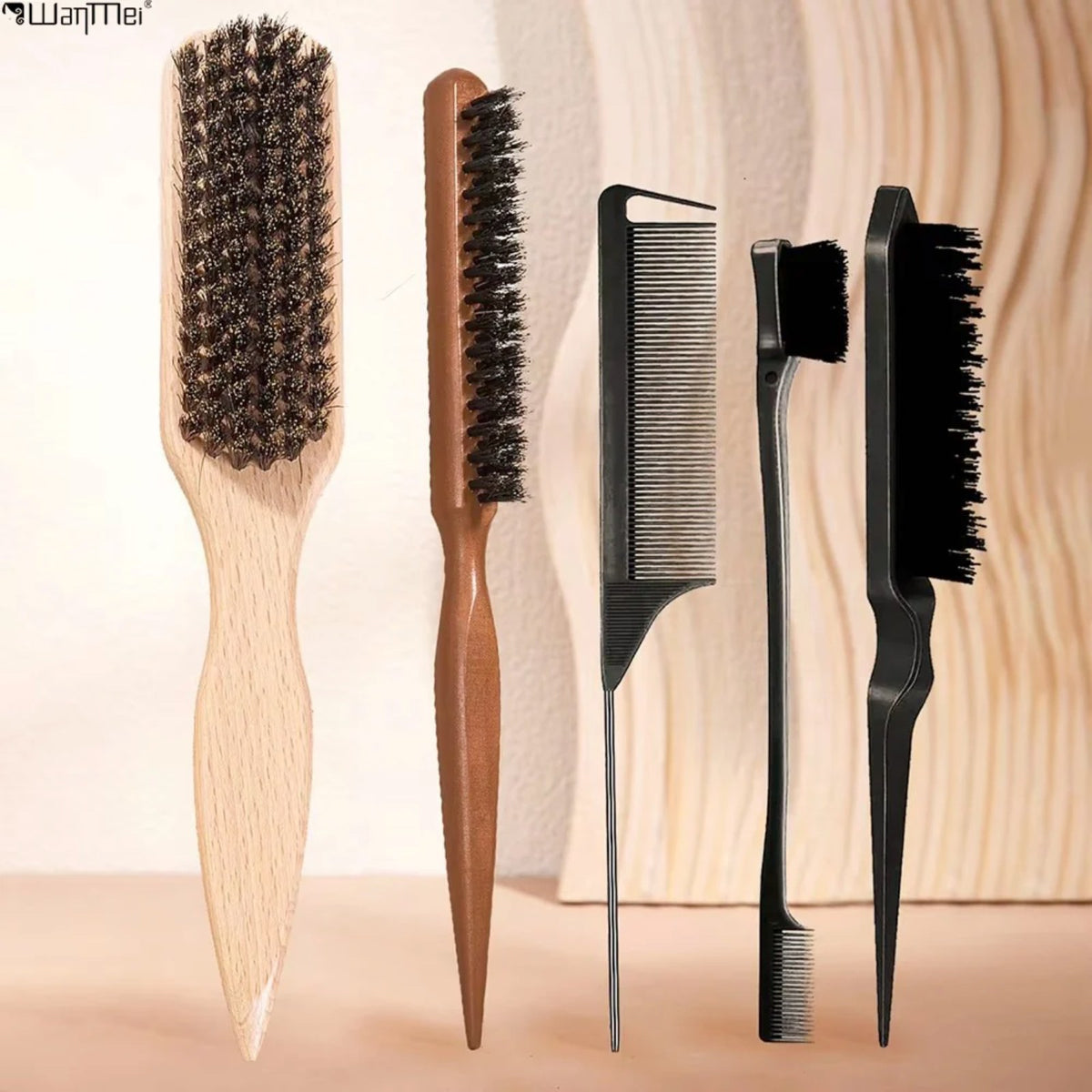 Kit Coiffure Plaquée — 5 pièces