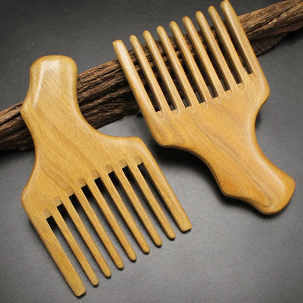 Peigne Afro en Bois de Santal