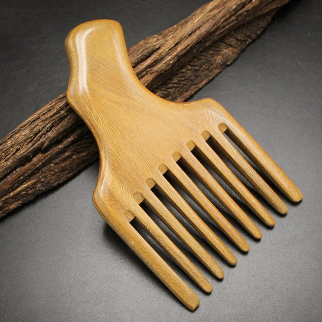 Peigne Afro en Bois de Santal