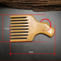 Peigne Afro en Bois de Santal