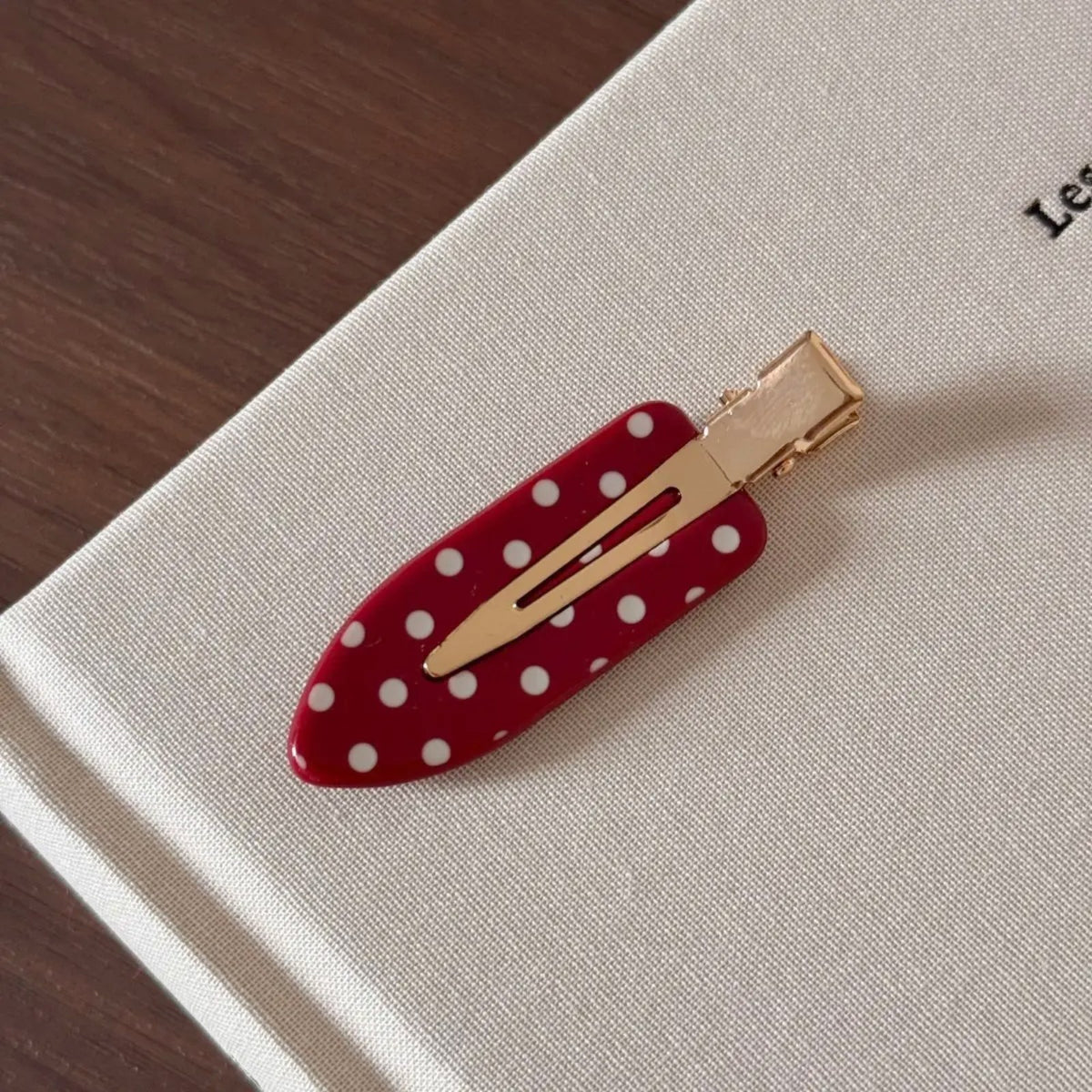 Pinces Sans Marque à Pois — lot de 2