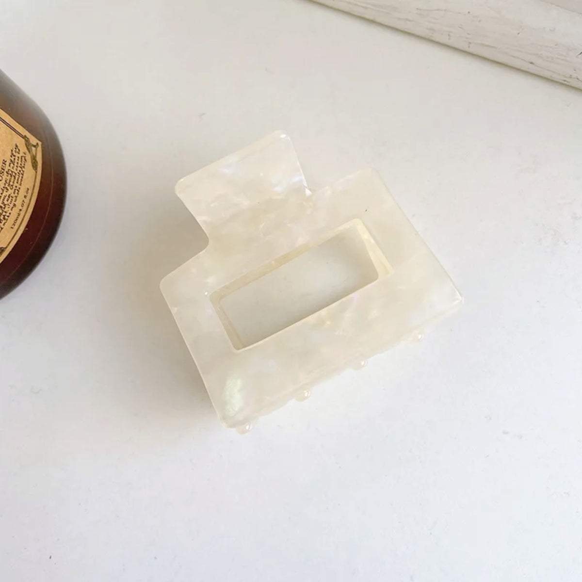 Mini Pince Carrée en Acétate